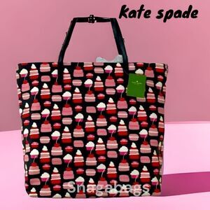 KATE SPADE NWT TAKE THE CAKE MINI PASTRY BON SHOPPER TOTE BAG